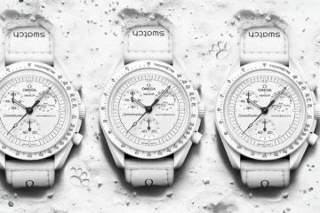 Omega та  Swatch випустили білий стильний годинник MoonSwatch