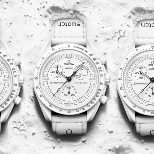 Omega та  Swatch випустили білий стильний годинник MoonSwatch